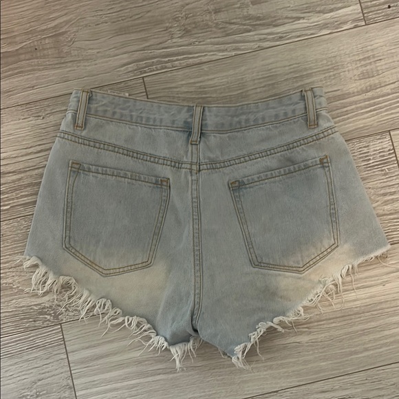 Distressed Denim Shorts - Picture 3 of 3